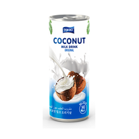 Agua de coco con pulpa, 330ml y 500ml, lata de aluminio, bebidas de coco de Vietnam listas para enviar, venta al por mayor