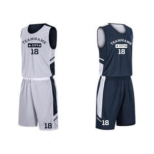 ชุดบาสเก็ตบอลคุณภาพระดับพรีเมียมปรับแต่งได้รวมชื่อทีม - Product Image 4