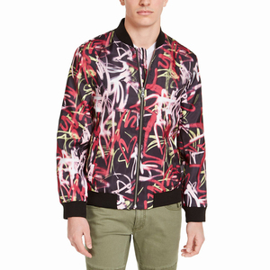 Vestes à fermeture éclair Softshell imprimées pour hommes, imperméables et coupe-vent, Logo personnalisé, veste sublimée, vêtements pour hommes - Product Image 1