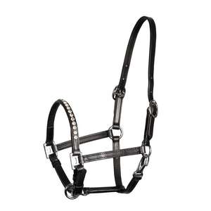 Cuir anglais véritable Halter Brown Soft Padded Leather Brass Hardware Durable Comfortable Equestrian Tack - Product Image 3