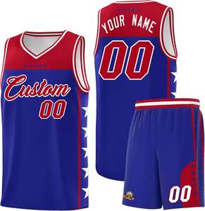 Uniformes de basket-ball à sublimation personnalisés Maillot de basket-ball léger qui évacue l'humidité Ensemble de basket-ball à séchage rapide - Product Image 1