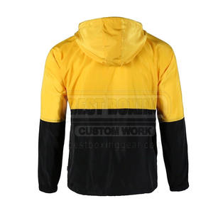 Chaqueta de invierno con estampado de logotipo personalizado, ropa de calle a la moda, prendas de vestir de poliéster, chaquetas cortavientos para hombre - Product Image 2