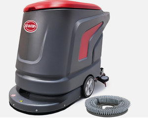 Máquina Profesional para Fregar Pisos Comerciales, Eléctrica, a Batería, de 20 Galones, con Limpieza con Vapor y Cepillo Manual - Product Image 1