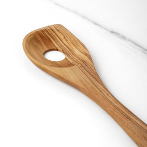 Cuchara para Risotto de Madera de Olivo Hecha a Mano, Ecológica, Sostenible, Diseño Vintage, Reciclable, Resistente al Calor - Product Image 3