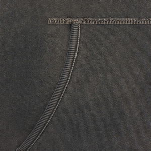 Sudadera con Capucha Vintage con Estampado Lavado al Ácido, Algodón Pesado y Poliéster, Talla Grande, Térmica, para Hombre y Mujer, Talla XS, Logotipo Bordado, Ropa de Calle de Invierno - Product Image 5