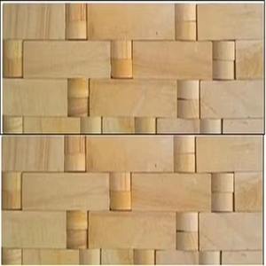 Paneles de Pared de Arenisca/Panels de Revestimiento de 15x60cm para Uso en Patios y Hoteles - Axiom Exports AWL-028 - Product Image 1