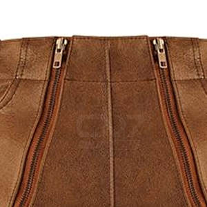 Pantalones cortos ligeros de cuero para hombre al por mayor, pantalones cortos cómodos de cuero para hombre, pantalones cortos de cuero para hombre personalizados para venta en línea - Product Image 5