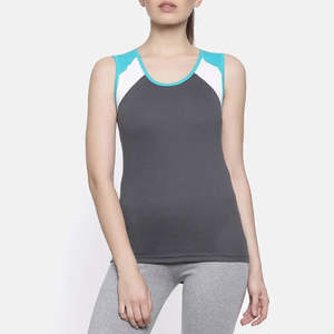 Camiseta sin Mangas para Mujer Hecha a Medida, Alta Calidad, Transpirable, 100% Poliéster, Tejido Formal en la Parte Delantera, Personalizable, Diferentes Tallas y Colores Disponibles - Product Image 4