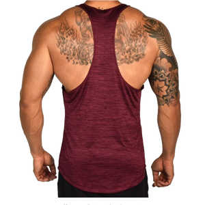 Débardeur respirant pour homme, printemps été, entraînement sportif, sous-vêtement de sport, débardeur musculaire avec design sans manches ajusté - Product Image 4