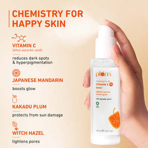 Tónico Facial con Vitamina C y Mandarina para Reducir Poros, para Piel Grasa, Aclarante, Cuidado Diario - Product Image 5