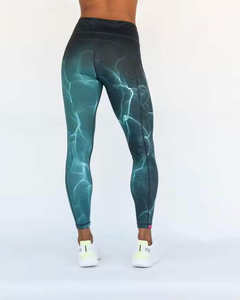 Women Leggings Seamless <b>Tights</b> High Waist Yoga Pants Stretchable Workout Gym Wear Comfortable Breathable Running Activewear - Product Image 6