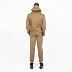 OEM Pull à capuche sérigraphié Pantalon évasé Ensembles de survêtement unisexe Pantalon de jogging Ensemble de survêtement à capuche 2 pièces pour homme - Product Image 6