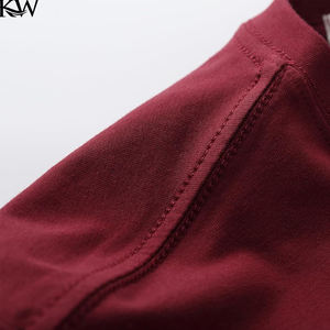 เสื้อยืดคอกลมแขนสั้นผ้าระบายอากาศได้ดีสำหรับ100% ดีไซน์แบบลำลองมีลายพิมพ์โลโก้ตามสั่ง - Product Image 4