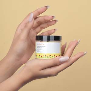 Auravedic Pure Herbal Skin Polish for Lightening 100g Powder Form for All Skin Types for Women in <b>Bottles</b> - Product Image 1