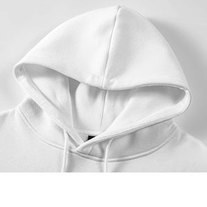 Sudadera con capucha informal de moda para hombre con diseño personalizado Puff estampado bordado sudaderas con capucha logotipo personalizado ropa de calle de gran tamaño sudaderas con capucha para hombre - Product Image 3