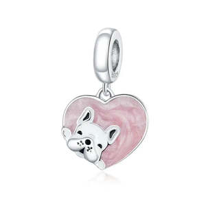 Fine <b>Charm</b> <b>Bracelet</b> for <b>Silver</b> Dog Carms Collection - Product Image 4