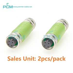 Adattatore Inline M12 D-Code 4 Pin Femmina-Femmina per Sistemi Industriali Profinet EtherCAT Fieldbus e AI Embedded - Product Image 5