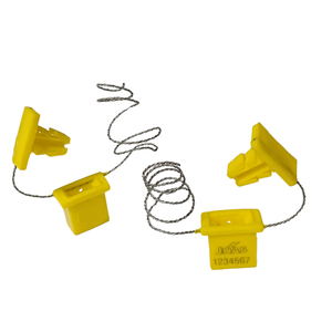 Sello de medidor colorido de energía plástica de seguridad Sello de medidor de aluminio para medidor de gas y agua - Product Image 4