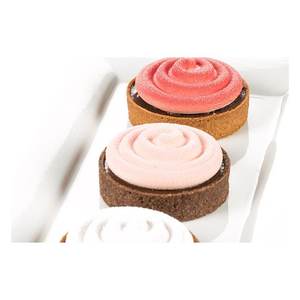 Silicone Pastry Mold Kit Mini Tarte Twist (7cm) Silikomart <b>Bakeware</b> 25 273 13 0065 - Product Image 3