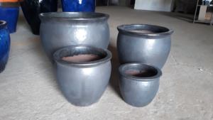 [Leo Nguyen Le] - Vente en gros de pots à plantes ronds personnalisés pour intérieur et extérieur, pots en porcelaine, pots en céramique vernissée pour plantes d'intérieur - Product Image 3