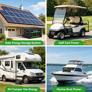 Paquete de Baterías de Litio LiFePO4 de 48V 200Ah, 10kWh, Ciclo Profundo, para Almacenamiento de Energía Solar, Carritos de Golf, RV, Sistemas Marinos y Fuera de la Red - Product Image 6
