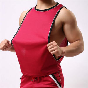 Camiseta Deportiva sin Mangas Personalizada, Transpirable, Impermeable, Cortavientos, de Secado Rápido, Ajustada, 100% Algodón de Punto, Informal, Sublimada - Product Image 6