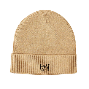 หมวกถักกันน้ำและระบายอากาศได้ดี3D ปักลายเบนนี่อะคริลิค100% สำหรับฤดูหนาวกำหนดโลโก้ได้เอง - Product Image 1