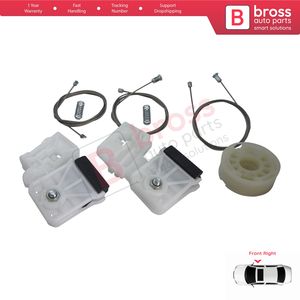 BWR5218 Kit de reparación de regulador de ventanilla eléctrica delantero derecho para Elantra HD 2005-2011 Sonata NF 2005-2008 824812H000 Bross Auto Parts - Product Image 2