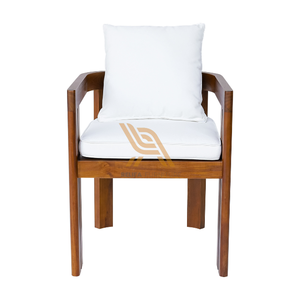 Fauteuil de style moderne avec une durabilité supplémentaire pour les meubles de jardin avec chaise longue en teck imperméable - Product Image 2