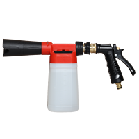 Canon à mousse pour tuyau d'arrosage, distributeur de shampoing pour voiture à mousse riche, pour le lavage de camions et SUV