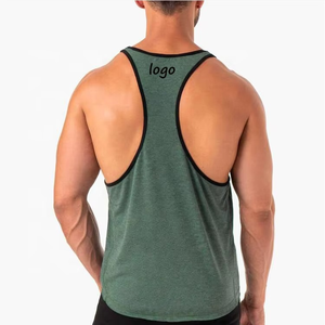 Vente en gros Gilet de sport en coton personnalisé pour garçons Débardeur tricoté de musculation respirant et confortable Débardeur grande taille - Product Image 2