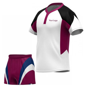 Lightweight Breathable Custom Rugby Uniform Sets for <b>Men</b> Ladies Sublimated Jersey <b>Shirts</b> Hoodie Training Gear for School Club - Product Image 4