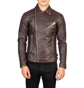 Ventes en gros OEM, veste en cuir pour homme de haute qualité, dernière mode, cuir PU, veste en cuir pour homme de haute qualité - Product Image 1