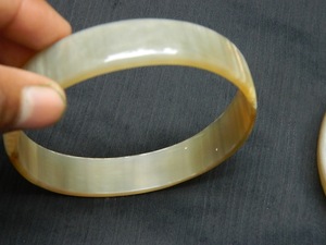 Natural Color Genuine Natural Buffalo Horn Lacquered Bangle Horn Bangle <b>Bracelet</b> Gift for Woman <b>Stacking</b> Bangle Gift agate - Product Image 5