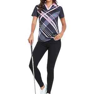 Nuevas Camisetas Polo Estampadas 100% Algodón para Mujer, Camisetas Polo Estampadas de Algodón y Poliéster de Alta Calidad, Hechas a Medida - Product Image 2