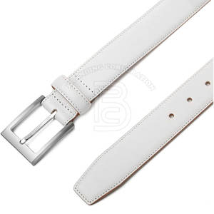 Cinturones de Cuero Hechos a Medida de Alta Calidad, Cinturones de Cuero Genuino Ligeros Más Vendidos Hechos en Pakistán - Product Image 4