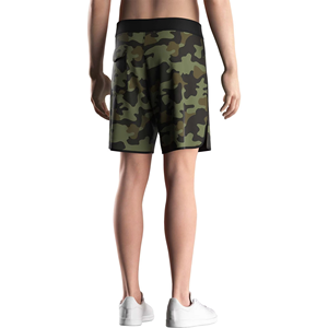 High Quality <b>Men's</b> Mid Waist Casual Drawstring OEM Custom Logo Solid Color Cotton Sweat Gym <b>Running</b> Joggers <b>Shorts</b> Knitted - Product Image 6