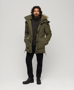 Veste parka en duvet de style pour hommes, manteau d'hiver imperméable, équipement d'extérieur épais, prix bon marché avec personnalisation, vente en gros - Product Image 2