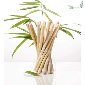 Lot de pailles Boba en bambou pour boire,, modèle du Vietnam ec2go, personnalisation Laser, offre spéciale - Product Image 1