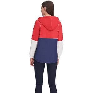 Chaqueta cortavientos para mujer de gran oferta, hecha en fábrica de alta calidad con diseño de sublimación personalizado, forro de nailon elegante y transpirable - Product Image 2