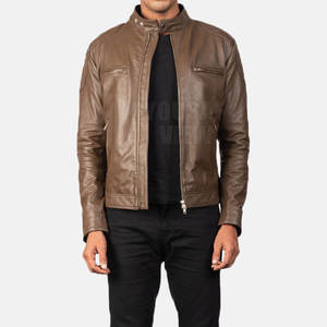 Chaqueta de moto de cuero puro 100% más vendida para hombres chaqueta de moto hecha a medida para carreras - Product Image 4