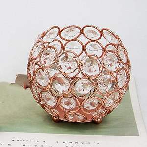 Vente chaude Vintage Cristal Votive Titulaire Argent Plaqué Table Pièce Maîtresse pour La Décoration Intérieure pour Les Événements et Les Cérémonies - Product Image 6