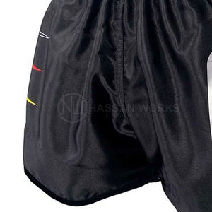 Pantalones Cortos de Boxeo para Hombre Hechos en Pakistán, Alta Calidad, Cómodos, Transpirables, de Secado Rápido, 100% Poliéster, Diseño de Color Personalizado HASSAN - Product Image 3