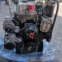Pièces d'excavateur, moteur diesel 4 cylindres 4 temps, 1104, démarrage électrique, moteur refroidi par eau pour Perkins