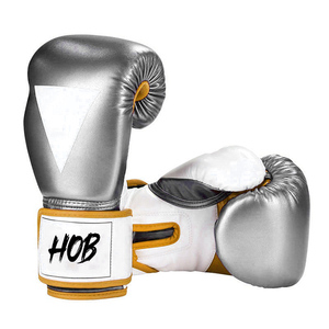 Gants de boxe de qualité supérieure, vente en gros, logo personnalisé, gants de boxe pour hommes, gants de boxe en cuir véritable - Product Image 3