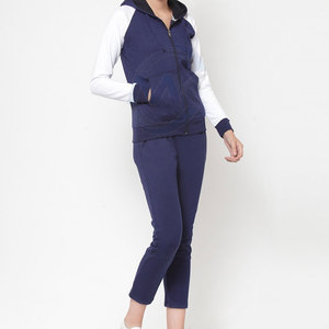 Survêtement d'extérieur pour femme, 100% coton, conçu sur mesure, pour l'hiver, couleur unie, respirant, séchage rapide, haute qualité, 8 ensembles MOQ - Product Image 3