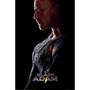 Affiche moderne Black Adam, design Out of Darkness, pour décoration murale - Product Image 1