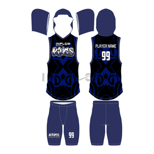 7v7 Football Uniforms Custom Logo Design American Flag Football Uniform Jersey <b>Set</b> Custom Design 7on7 Uniform Soccer jersey - Product Image 5