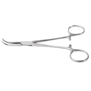 คีมหนีบยุงแบบตรงเครื่องมือผ่าตัดทางการแพทย์แบบแมนนวลสำหรับหลอดเลือดแดงโค้งตรงคีมหนีบยุง - Product Image 1