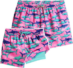 Shorts de Pesca Personalizados para Hombre, Shorts de Surf con Estampado, Traje de Baño de Alto Rendimiento con Elasticidad en 4 Direcciones, Shorts de Playa de Poliéster y Spandex para Hombre - Product Image 1